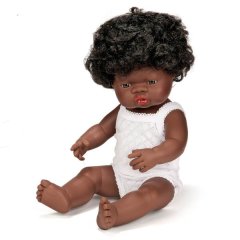 Miniland Dolls (Baby African Girl) 38cm