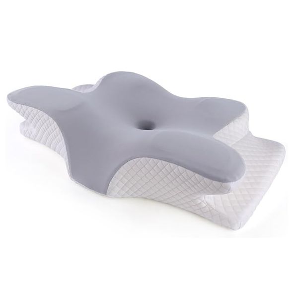 Contoured Memory Foam Pillow for Neck and Shoulder Pain Relief Pillow