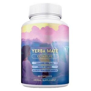 Yerba 60 Capsule Clean Energys, Brains Fog Busters