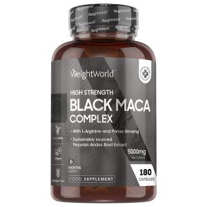 Black Maca Complex Capsules High Strength 6 Month Supply