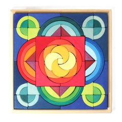 Grimm's Building Set Arcs in Squares