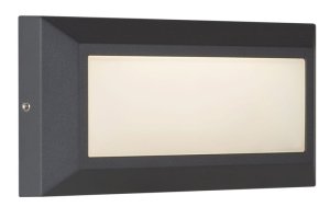 Eurolux Wall Light Helena Plain Grey Alum 10.5w