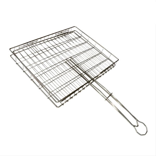 Braai Grid 430x340x45mm Stainless Steel