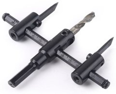 Adjustable Metal Circle Hole Saw Drill Bit Cutter 30mm to 120mm