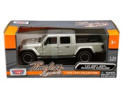 Jeep Gladiator Overland Hard Top Silver 2021 (scale 1 : 27)