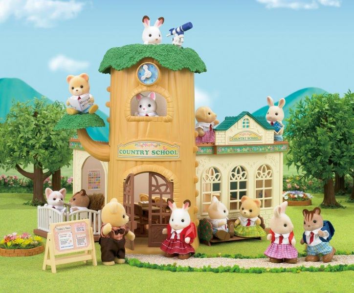 Sylvanian Family Country Tree School