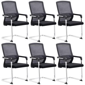 6 Pack Mesh Guest Office Chair