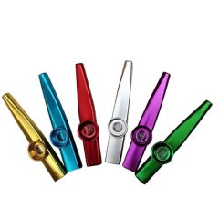 Metal Kazoo Set , Aluminum Alloy, Kids Party Instrument