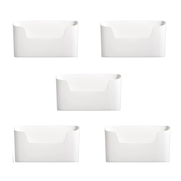 Kitchen Wall Mounted Sticky Storage Rack Cabinet Door Storage Box Drawer Sh