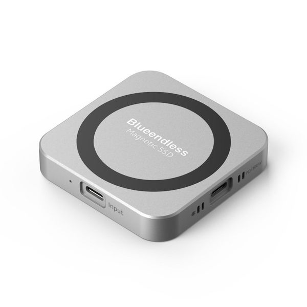 Blueendless Magsafe USB-C Mini Portable External SSD Enclosure (No SSD inc)