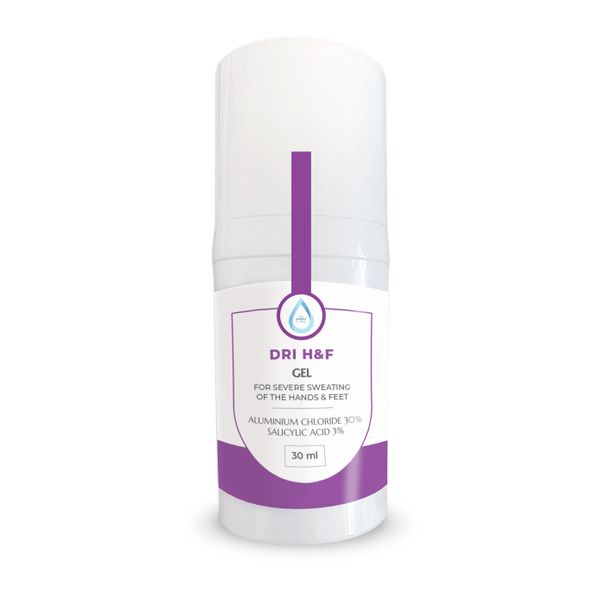 The Sweat Clinic Dri H&amp;F Gel 30ml