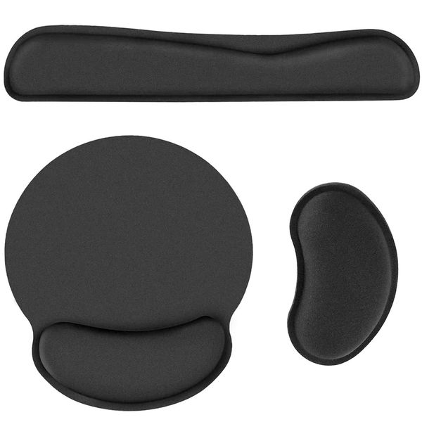 3 in 1 Ergonomic Mouse and Keyboard Pad with Wrist Pad