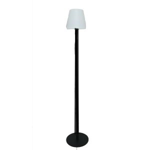 Rechargeable LED Floor Lamp with RGB Modes and Matt Black Base 106cm