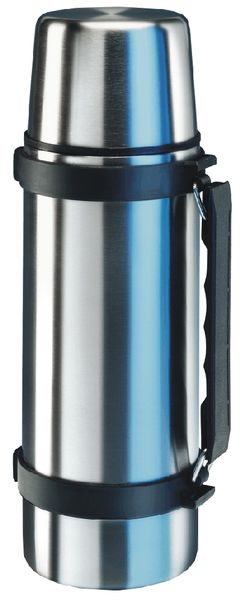 Isosteel - 0.75 Litre Quick Slim With Handle - Silver
