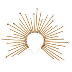 Cosplay Crown Headband - Stylish Hair Fixing Tool for Costumes