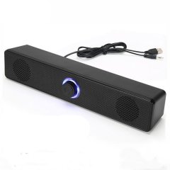 Portable Wired Soundbar Speaker, Bluetooth Speakers Super Heavy Subwoofer