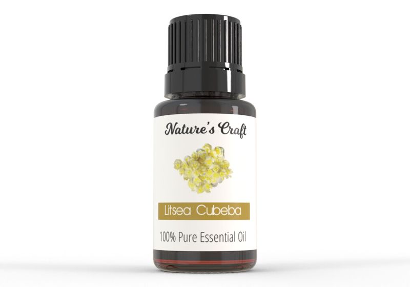 Nature's Craft Pure May Chang (Litsea Cubeba) Essential Oil 10ml