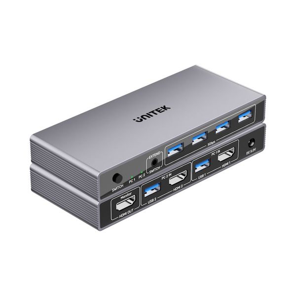 Unitek V1309a | 4k Hdmi 4-Port USB3.0 5gbps KVM Switch