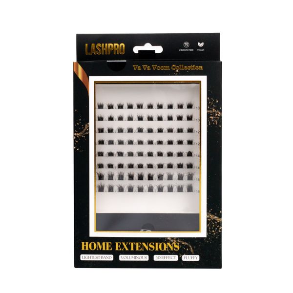 Lashpro DIY Set - Va Va Voom Collection Selena (Bold, Glamorous Lashes)