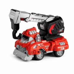 Plastic Crane Truck - Red
