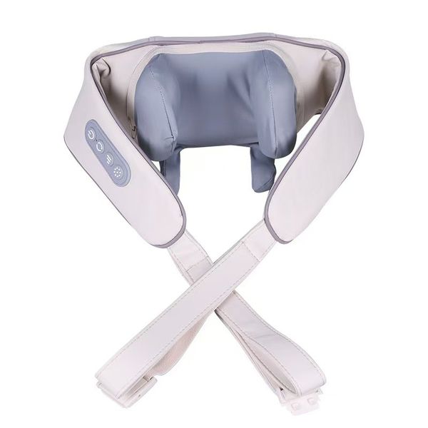 XRK Neck Massager Cordless Necks Massager with Heat Portable Rechargeable