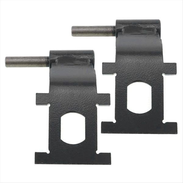 2 Pcs Cab Door Hinge for Bobcat T450 T550 T590 T595 Compatible with None