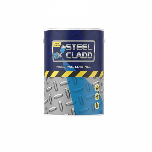 Steel Cladd 1Liter Quick Dry Enamel Paint - Matt Black Finish