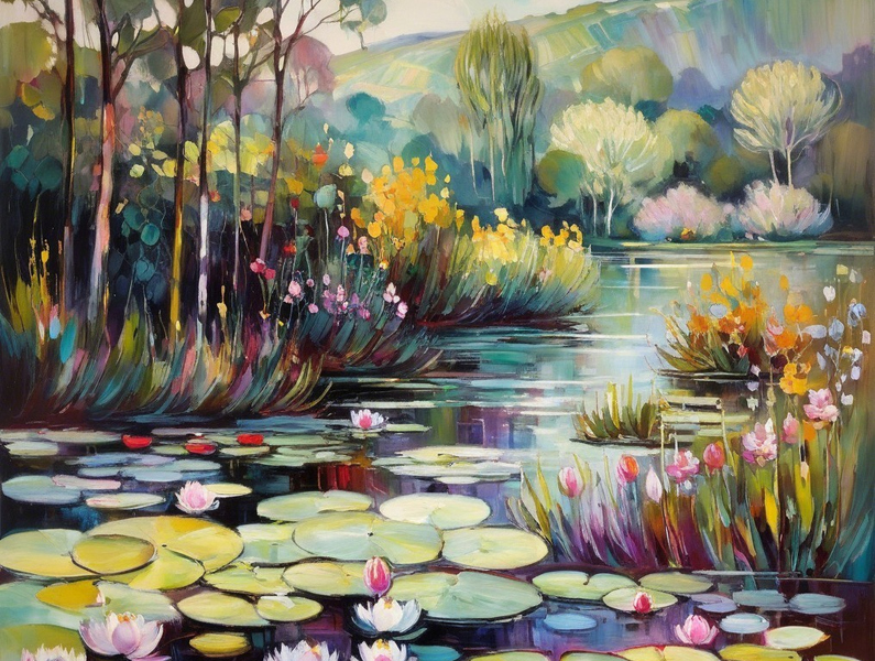 Modern Canvas Wall Art Home Decor - Nature's Palatte