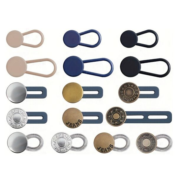16Pcs Button Extender for Jeans Pants Waist Extenders Pants Button Extender