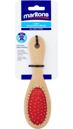 Marltons 2-in-1 Cat &amp; Puppy Brush