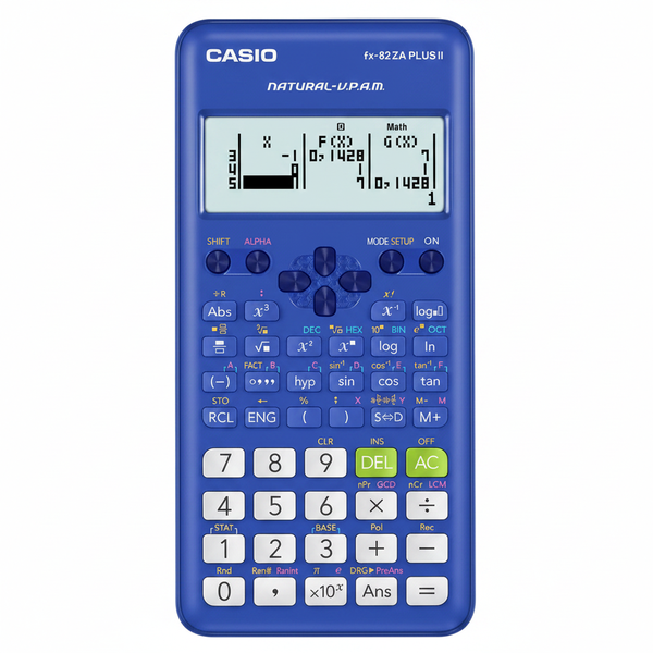Casio Scientific Calculator FX-82ZA Plus II with Natural Textbook Display