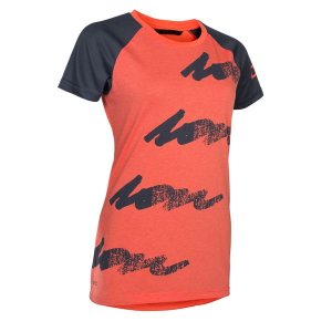 ION - Tee SS Scrub AMP WMS - Hot Coral