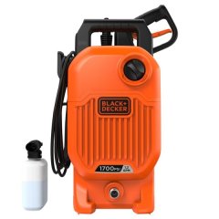 BLACK+DECKER 1700W Pressure Washer 125 BAR/1800 PSI, Self Priming