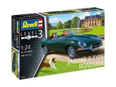 Revell 1/24 Jaguar E-Type Roadster Car Plastic Model Kit