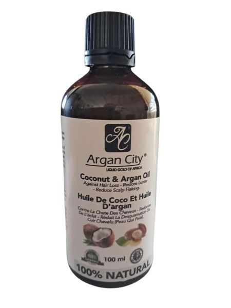 Coconut &amp; Argan Oil for Hair