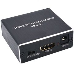 FANTUAN Gaming HDMI Adapter Compatible 4K HDMI Audio Extractor Converter