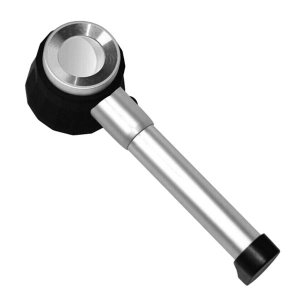 10X Handheld LED Optical Glass Magnifier with Measure Scale