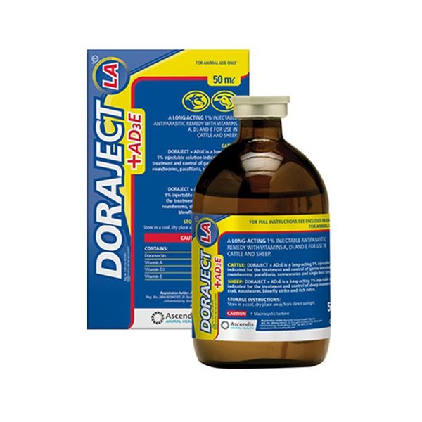 Ascendis - Doraject Plus AD3E Long-Acting Anti Parasitic Injection 50ml