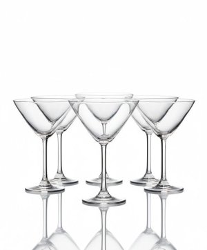 BISTRO Crystal Martini/Cocktail 280ml - Set of 6