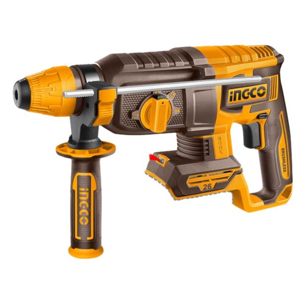 Ingco - Cordless Rotary Hammer Drill 26mm - Tool Only