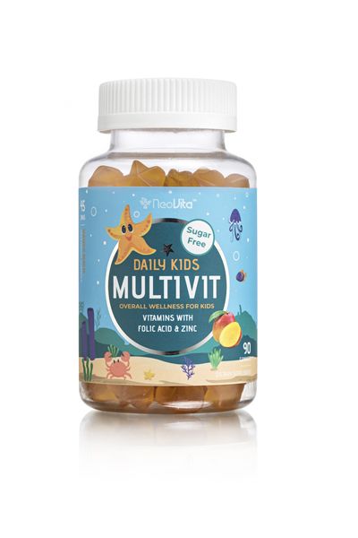 NeoVita Daily Kids Multivitamin Sugar Free Gummies 90