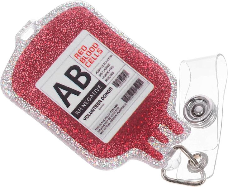 Retractable Badge Buckle with Reel Clip Portable Nurse Badge Holder
