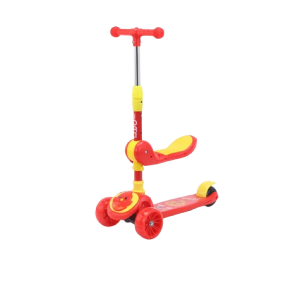 2-in-1 Scooter - Sitting and Sliding - Kids Skating Car Toy Car