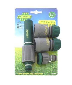 Lasher - Hose Fitting For 12mm Hose - Set of 5