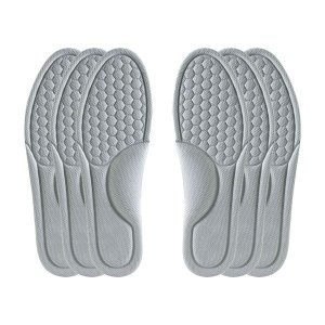 3 Pairs Anti-Odor Shoe Insoles - Breathable &amp; Massage Cushion Inserts