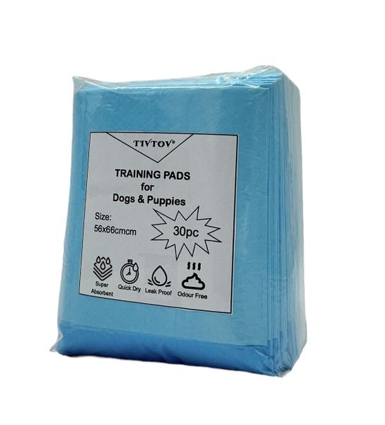 TIVTOV- 56x66cm Super Absorbent Pets Training Ped 30PC