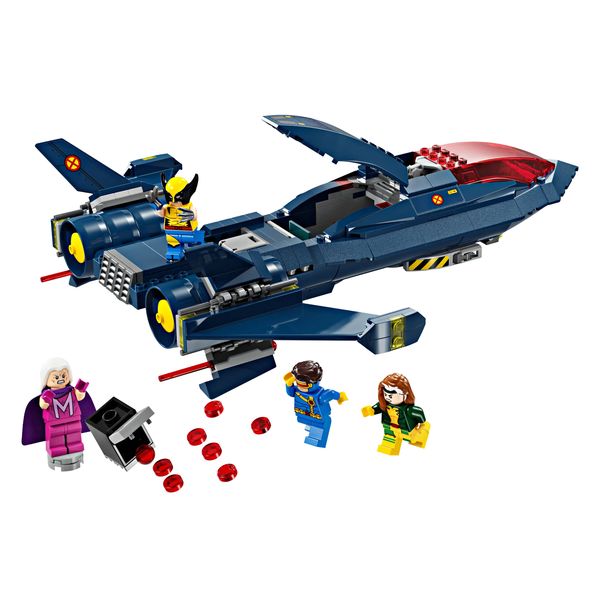 LEGO 76281 Marvel X-Men X-Jet Superhero Building Toy Set - Parallel Import