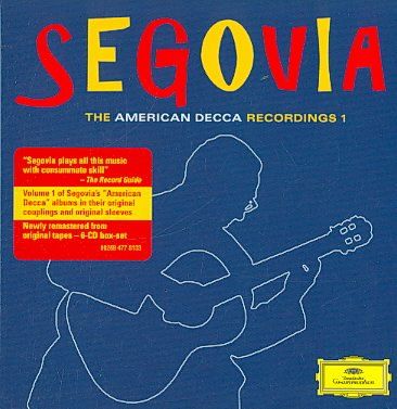 Andres Segovia - American Decca Recordings 1 (CD)