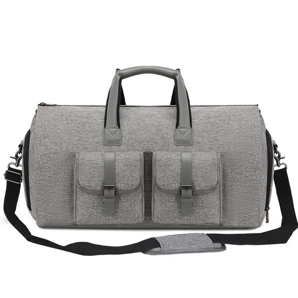 Hanging Garment Bag Traveling Suitcase Duffel Bag with Shoe Compartment