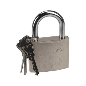 Padlock with 3 Keys - Metal - 32mm
